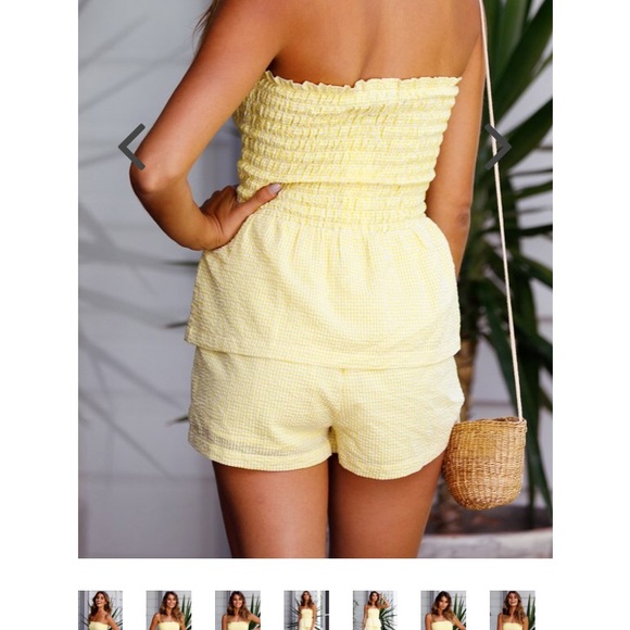 Yellow Mura Romper - Picture 2 of 4